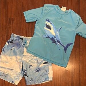 Sonoma Blue Swim Trunks Casual Ocean Style